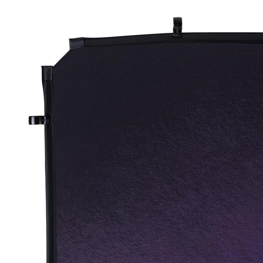 Manfrotto EzyFrame Vintage Cover Aubergine,2x2,3m Bespannung im Vintage-Stil, Farbe: Aubergine, OHNE Rahmen und Tasche