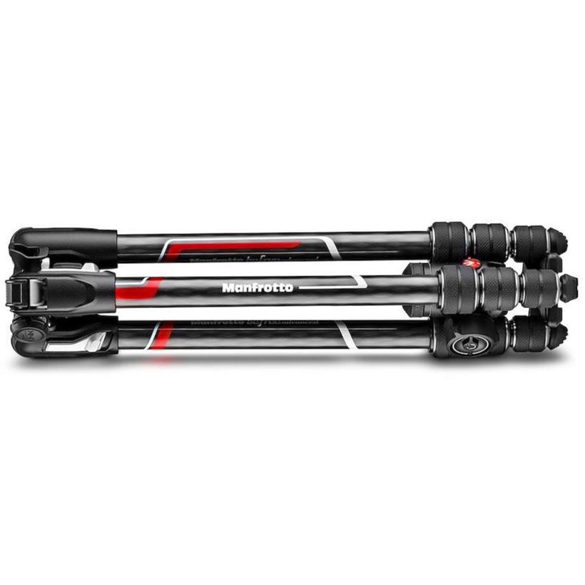 MANFROTTO Kit Twist aus Befree Advanced Carbon Reisestativ, Kugelkopf & Schnellwechselplatte, Tragetasche