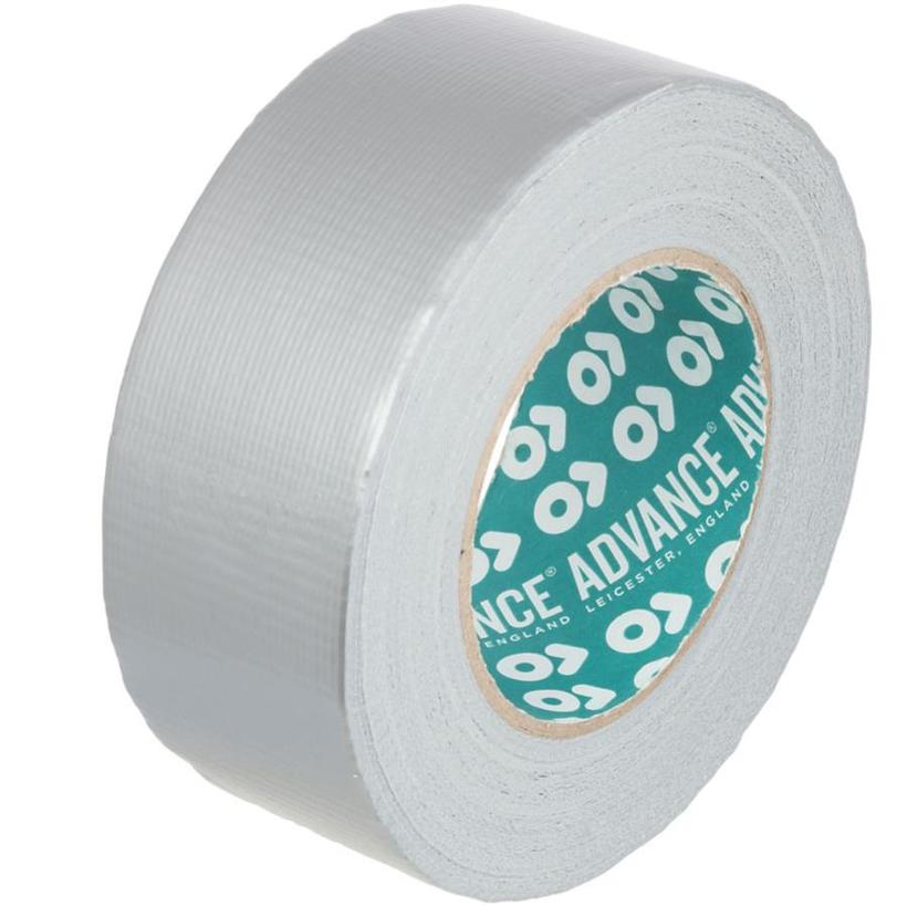 Advance Tapes AT 165  50mm / 50 m,"low budget tape" silber,  Verkauf nur im 24er Karton! AT165S