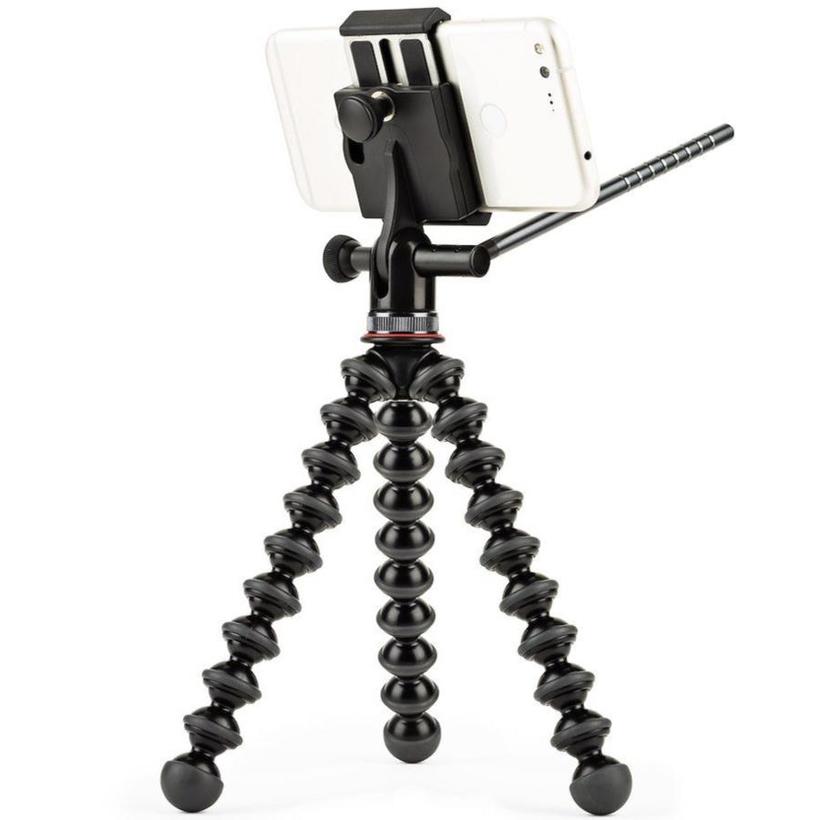 JOBY GripTight PRO Video GP Stativ Kit, Perfekt geeignet für Video- oder Live-Streaming-Aufnahmen mit dem Smartphone
