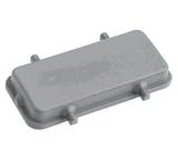 Harting HB-242-AK, Kunststoffabdeckung ohne Dichtung ohne Bügel, ohne Gummilippe