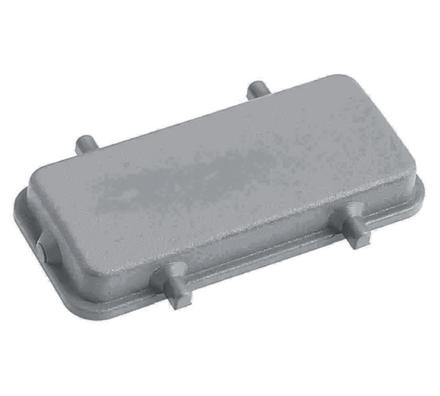 Harting HB-242-AK, Kunststoffabdeckung ohne Dichtung ohne Bügel, ohne Gummilippe
