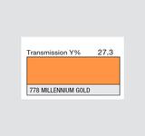 LEE-Filters, HT 778, Rolle 400x117cm ***AUSLAUFARTIKEL!!! High Temp., Millennium Gold, ***ANBRUCH RESTBESTAND