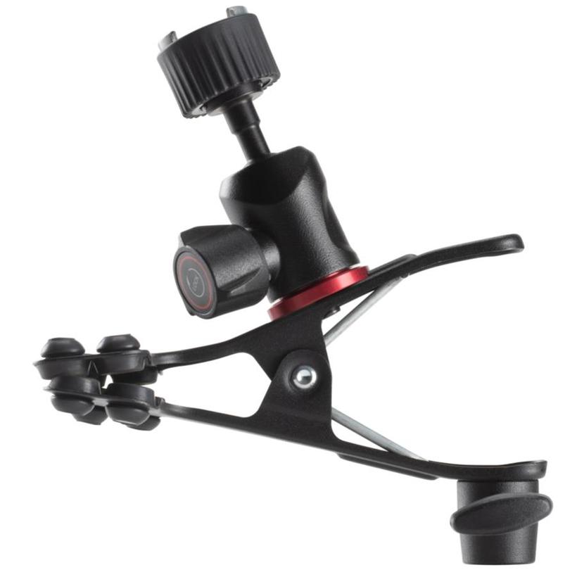 MANFROTTO COLD SHOE SPRING CLAMP Federklemme mit Zubehörschuh -->bis Ø40mm Klemmbereich