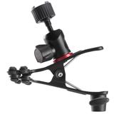 MANFROTTO COLD SHOE SPRING CLAMP Federklemme mit Zubehörschuh -->bis Ø40mm Klemmbereich