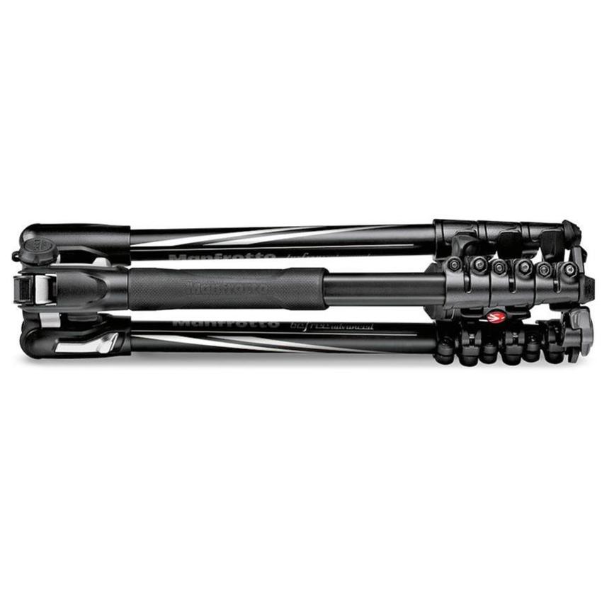 MANFROTTO Befree Advanced Alu Reisestativ QPL mit Kugelkopf, schwarz