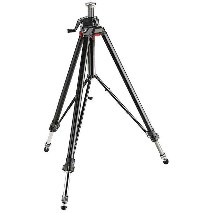 MANFROTTO Triaut Alu Stativ mit Mittelspinne, schwarz max. Höhe: 217cm, max. Belastung: 12kg