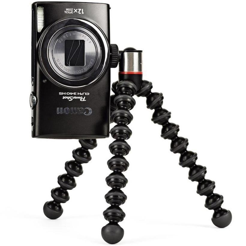 JOBY GorillaPod 325 Stativ, Kompaktes flexibles Stativ für Point-&-Shoot- und kleine Kameras