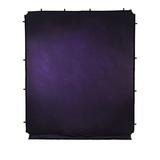 Manfrotto EzyFrame Vintage Cover Aubergine,2x2,3m Bespannung im Vintage-Stil, Farbe: Aubergine, OHNE Rahmen und Tasche