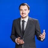 Manfrotto Panorama Hintergrund 4m Chromakey Blau 