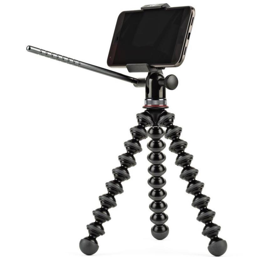 JOBY GripTight PRO Video GP Stativ Kit, Perfekt geeignet für Video- oder Live-Streaming-Aufnahmen mit dem Smartphone