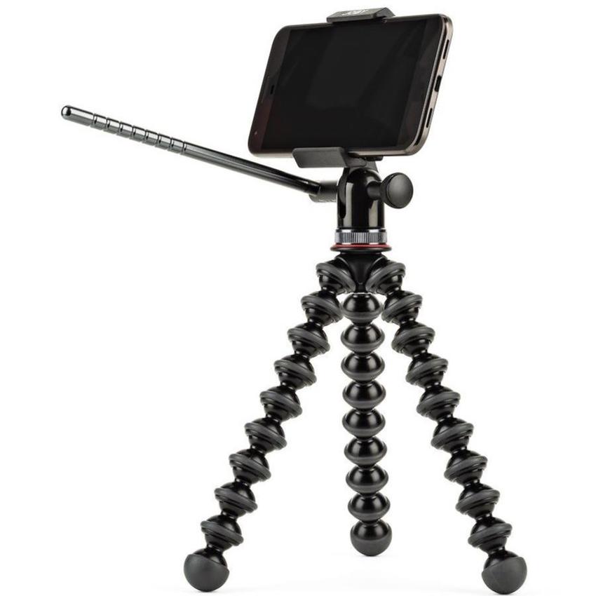 JOBY GripTight PRO Video GP Stativ Kit, Perfekt geeignet für Video- oder Live-Streaming-Aufnahmen mit dem Smartphone