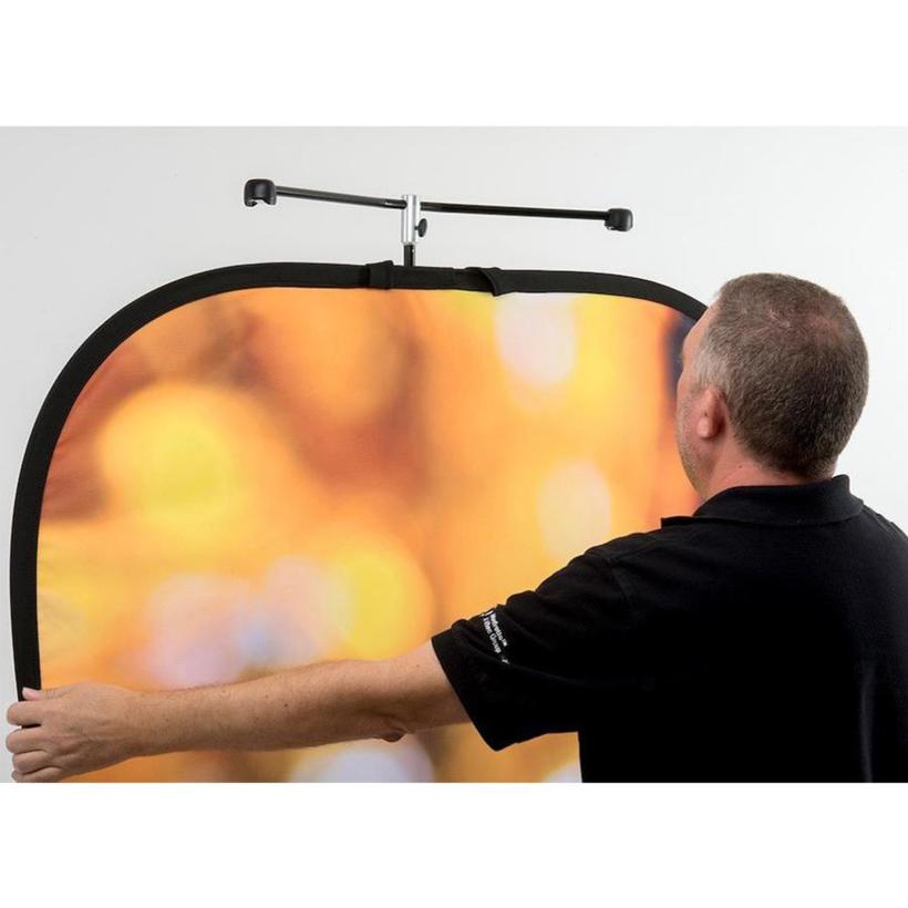 Manfrotto Set: Magnetisches Hintergrundzubehör mit Stativ (ohne Hintergrund / Stoff)