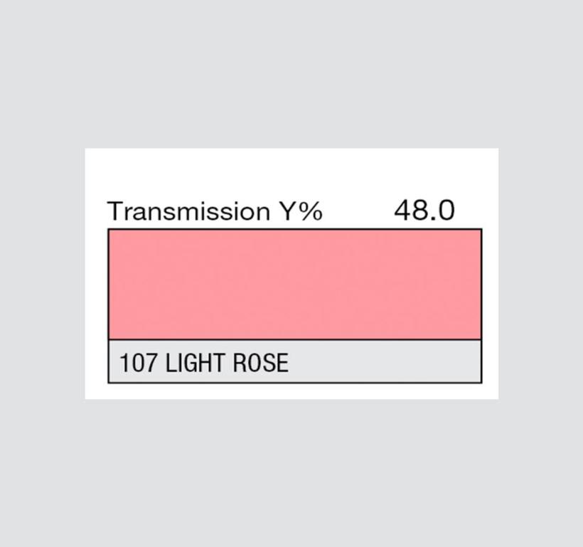 LEE-Filters, Nr. 107, Rolle 762x122cm normal, Light Rose