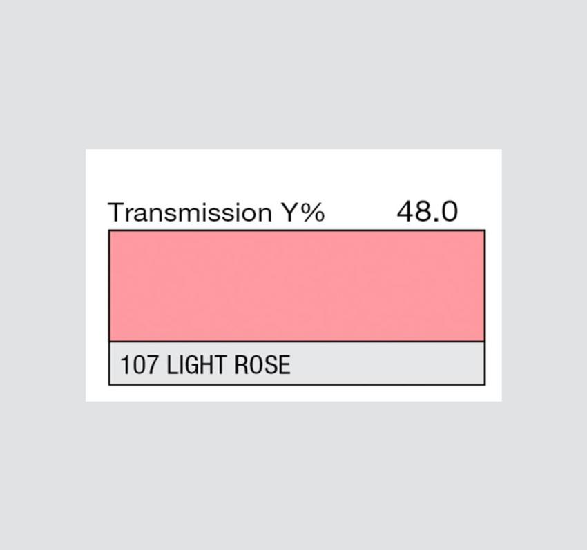 LEE-Filters, Nr. 107, Rolle 762x122cm normal, Light Rose