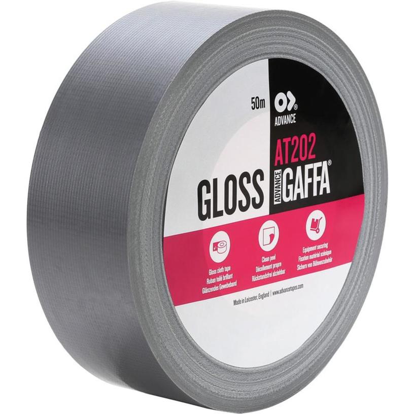 Advance Tapes AT 202  50mm / 50 m, Profi Ausführung silber, AT202S