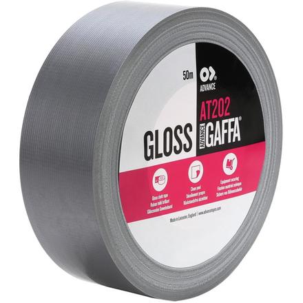Advance Tapes AT 202  50mm / 50 m, Profi Ausführung silber, AT202S