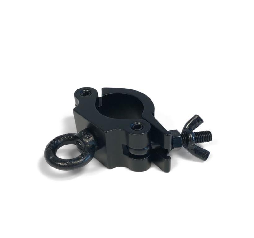 Ultralite Coupler Eye Ring, mit M10 Ringmutter, schwarz, 50mm, 48-51mm, mit TÜV, belastbar bis 200kg **NEUE VERSION**