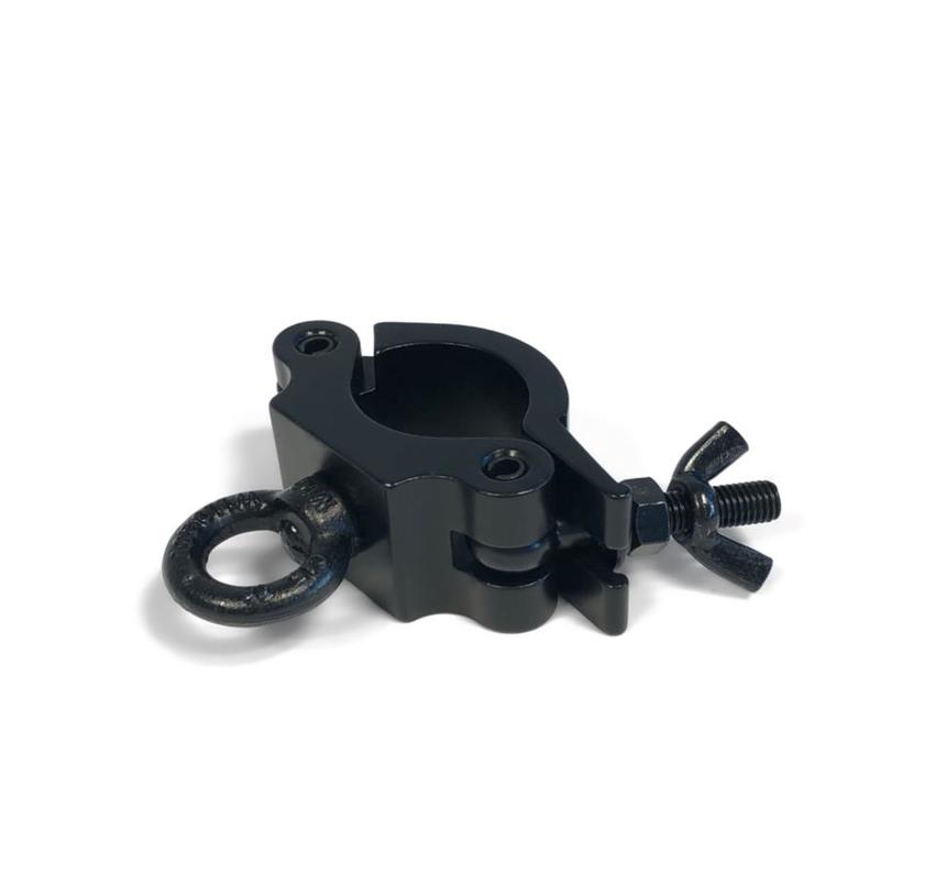 Ultralite Coupler Eye Ring, mit M10 Ringmutter, schwarz, 50mm, 48-51mm, mit TÜV, belastbar bis 200kg **NEUE VERSION**