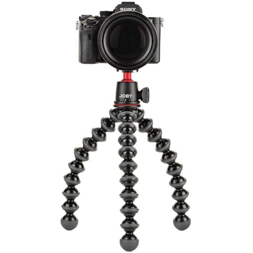 JOBY GorillaPod 3K Stativ Kit, Leichtes professionelles Stativ für DSLR- und spiegellose Kameras