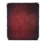 Manfrotto EzyFrame Vintage Crimson, 2 x 2,3m Hintegrund im Vintage-Stil, Farbe: Purpurrot, inkl. Rahmen und Tasche