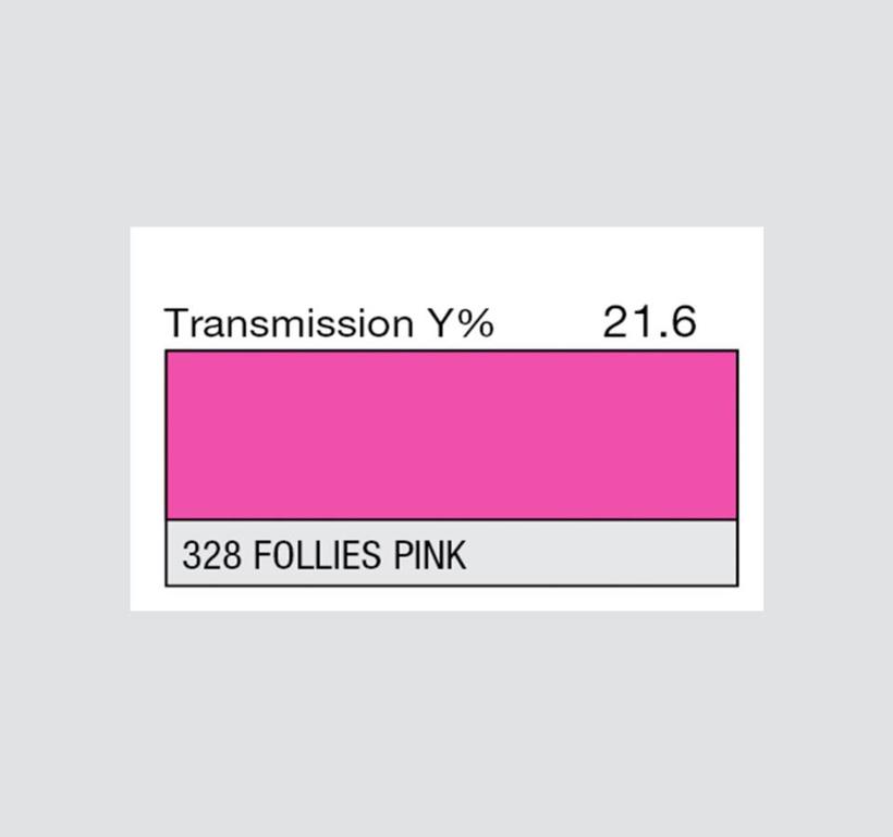 LEE-Filters, Nr. 328, Rolle 762x122cm normal, Follies Pink