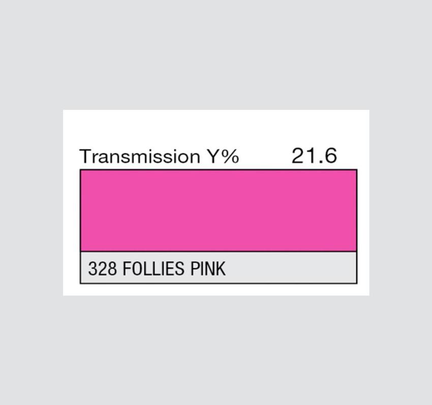 LEE-Filters, Nr. 328, Rolle 762x122cm normal, Follies Pink