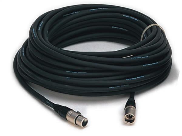 DMX Kabel XLR/5pol, Profi 110-Ohm-Kabel 4x0.34, 01m konf. Neutrik XLR 5pol male-female, 5 Pins bel., Kabel:HELUDMX