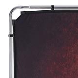 Manfrotto EzyFrame Vintage Crimson, 2 x 2,3m Hintegrund im Vintage-Stil, Farbe: Purpurrot, inkl. Rahmen und Tasche