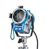ARRI 300 PLUS, 300W, MAN, blau/silber, ohne Stecker, Kabel 3.5m, 4-FT, FFR, 90-250V