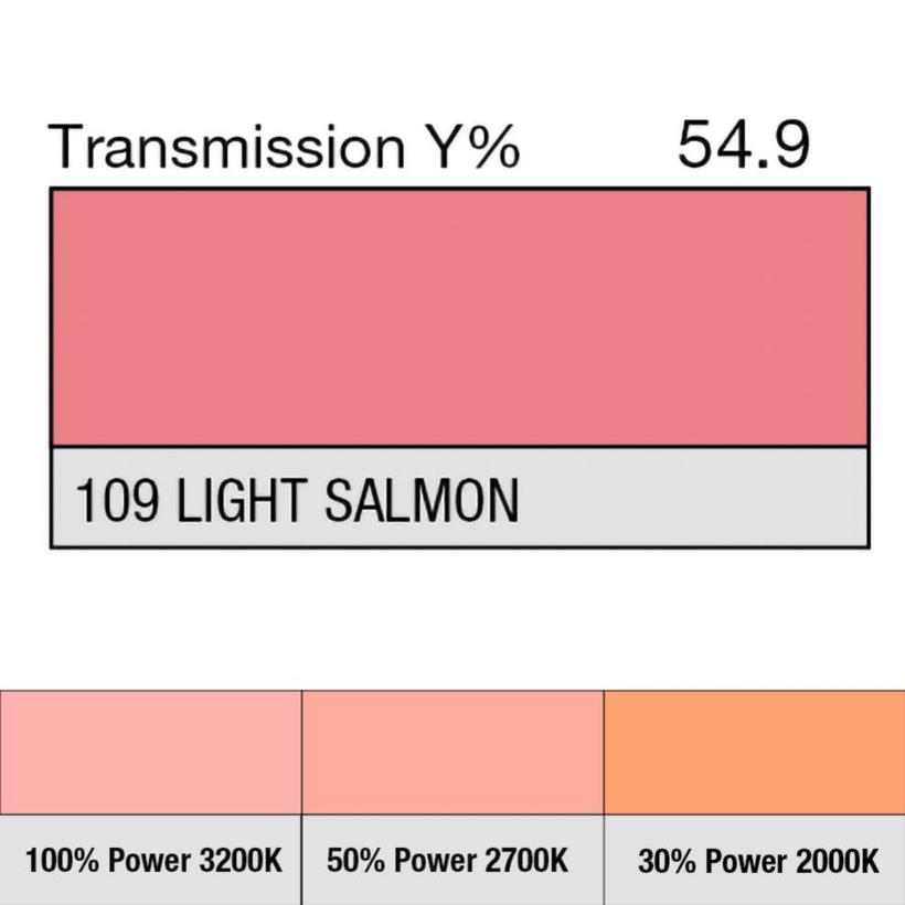 LEE-Filters, Nr. 109, Rolle 762x122cm normal, Light Salmon