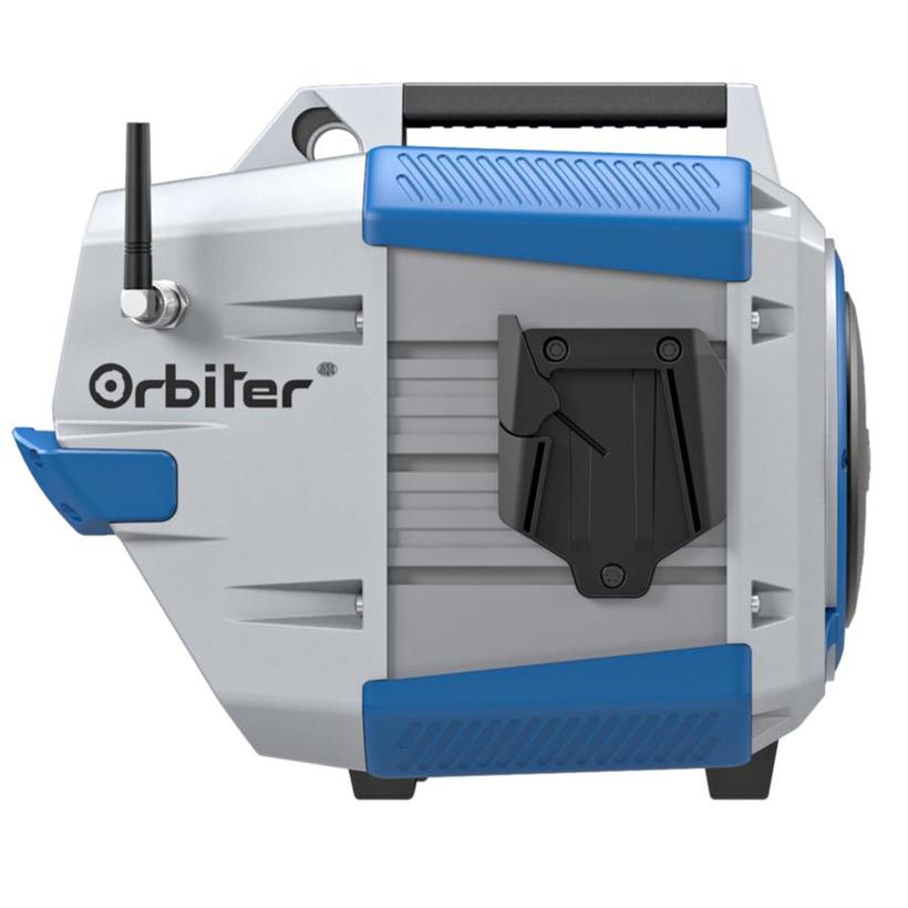 ARRI Orbiter BASIC VERSION, blau-silber ohne Optik, ohne Control Panel und ohne Bügel