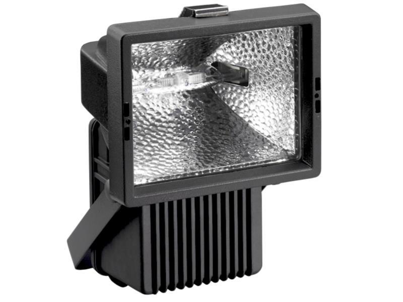 Ultralite MX70 schwarz, Flutlichtscheinwerfer für 70 Watt, Sockel RX7s, IP 55, VDE