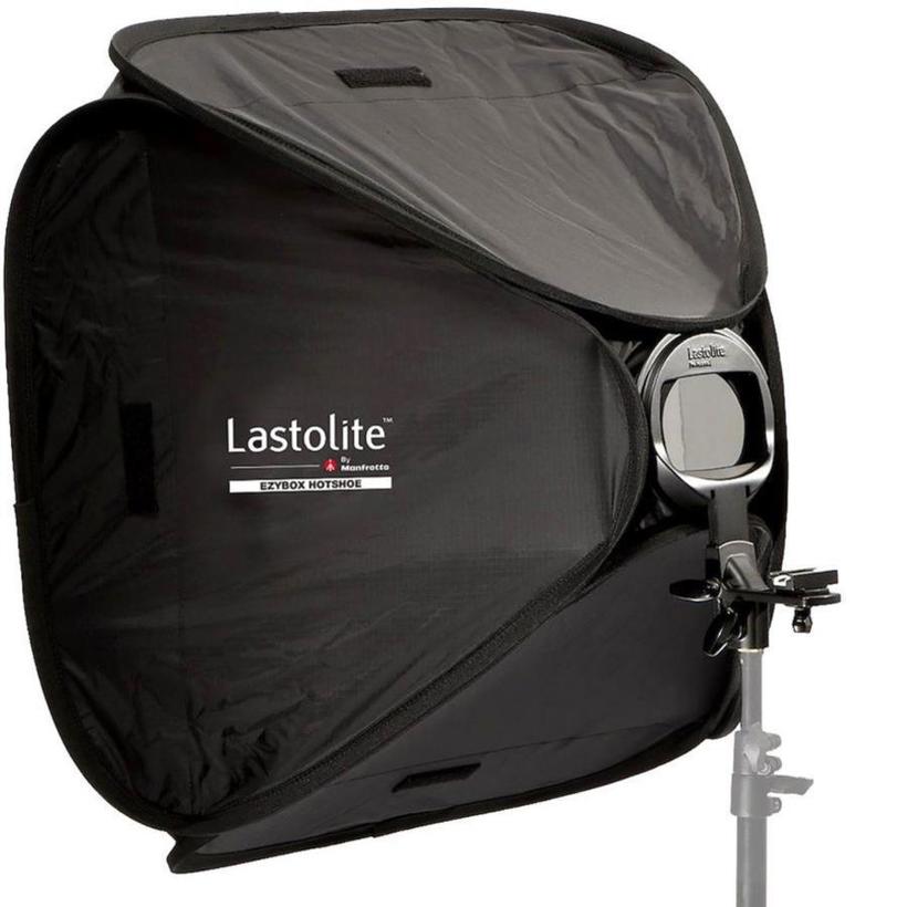 Lastolite Ezybox Hotshoe 38x38cm inkl. Systemblitzadapter 