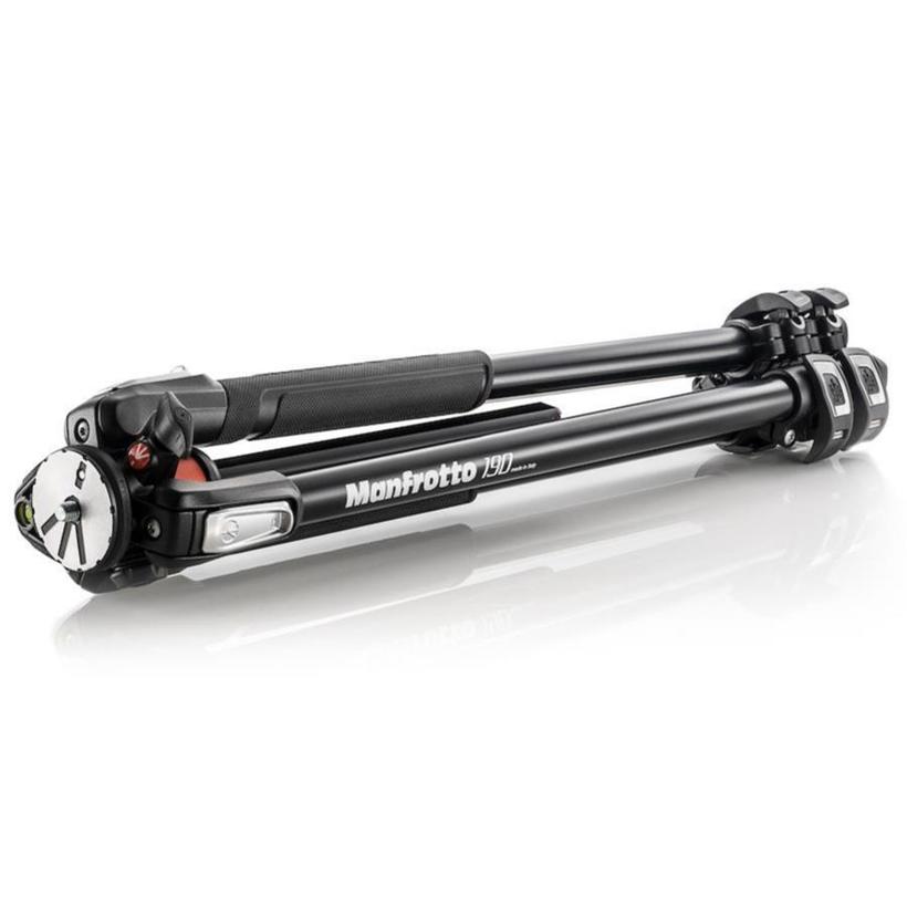 MANFROTTO 190XPRO Alu Stativ QPL, 3 Segmente max. Höhe: 160cm, max. Belastung: 7kg