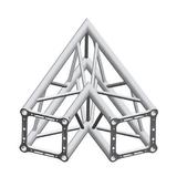 Litec QX40SAL2045 ST 40 cm. square - 2 way 45° corner