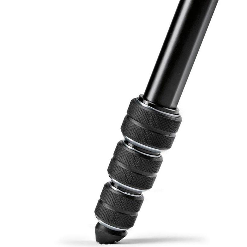 MANFROTTO Befree Advanced Alu Reisestativ Twist mit Kugelkopf, schwarz, inkl. Tragetasche