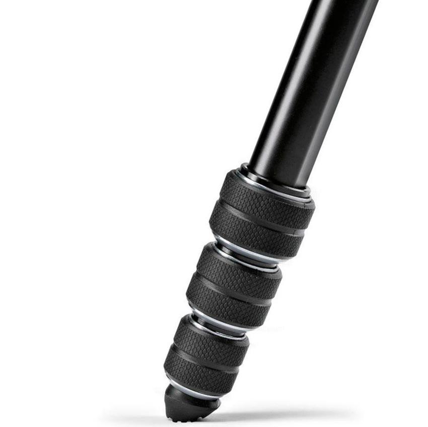 MANFROTTO Befree Advanced Alu Reisestativ Twist mit Kugelkopf, schwarz, inkl. Tragetasche