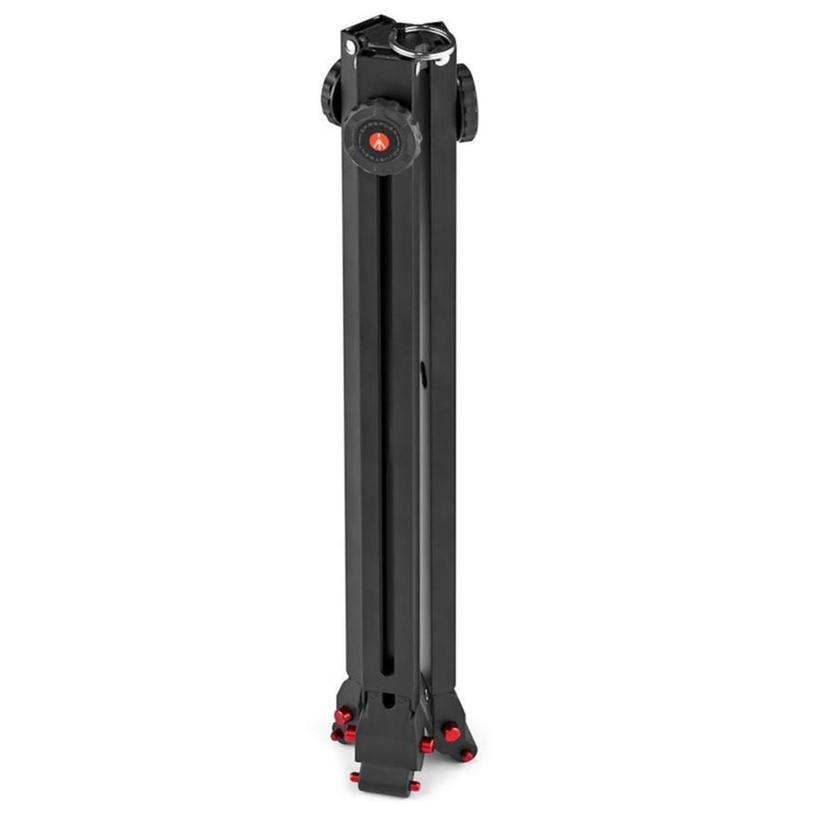MANFROTTO Videokopf 526 Pro mit Stativ 645 Fast Twin Alu und Tasche
