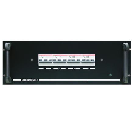 ChainMaster Handsteuerung D8,  4-Kanal, Typ II, Fernbedienung 6m Kabel, für Motoren bis 3kW, IN: CEE16/5,