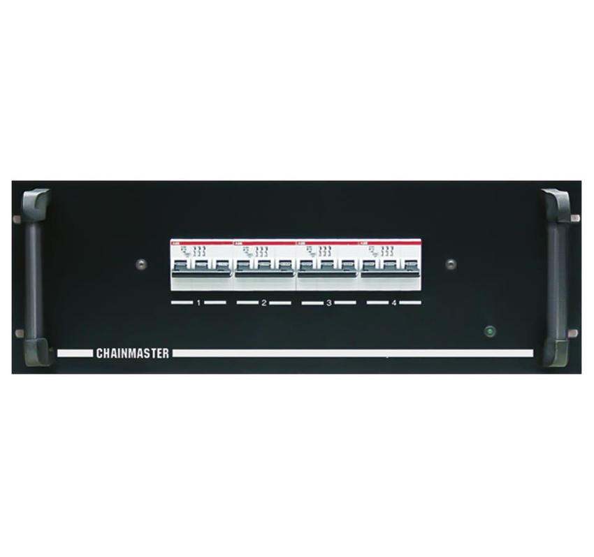 ChainMaster Handsteuerung D8,  4-Kanal, Typ II, Fernbedienung 6m Kabel, für Motoren bis 3kW, IN: CEE16/5,