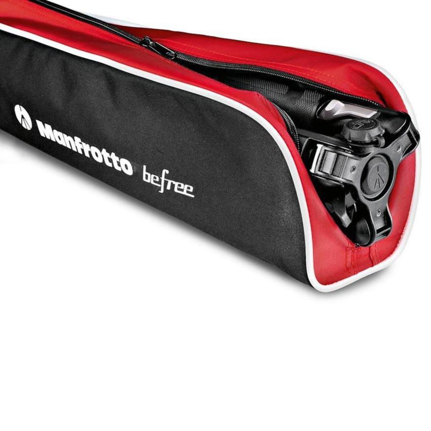 MANFROTTO Befree Advanced Alu Reisestativ Twist mit Kugelkopf, schwarz, inkl. Tragetasche