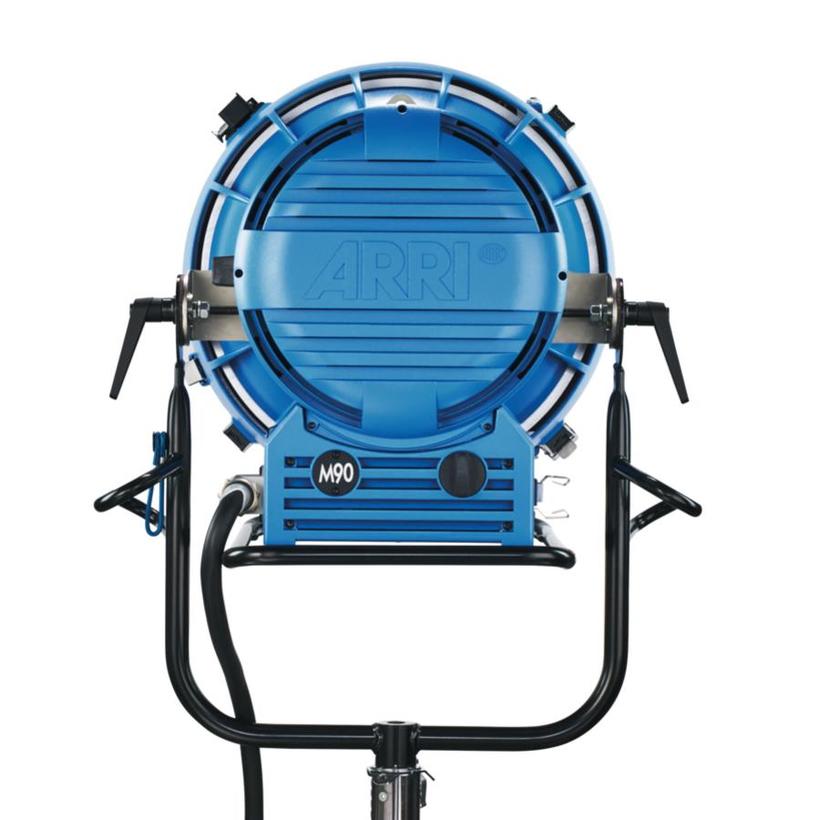ARRI M90 9/6 KW Tageslicht Scheinwerfer blau/silber, VEAM