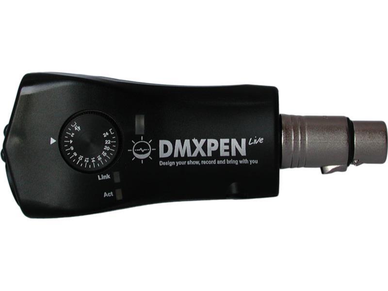 ULTRALITE DMXPEN Live, DMX/ArtNet-Aufnahme, -Wiedergabe und Artnet - DMX, 512 Kan., inkl. DMX-Software (Download)