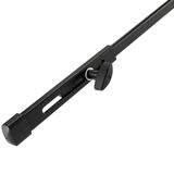 MANFROTTO NANO PLUS STAND, BLACK Stativ mit  Nivellierbein & herausnehmbarer Mittelsäule