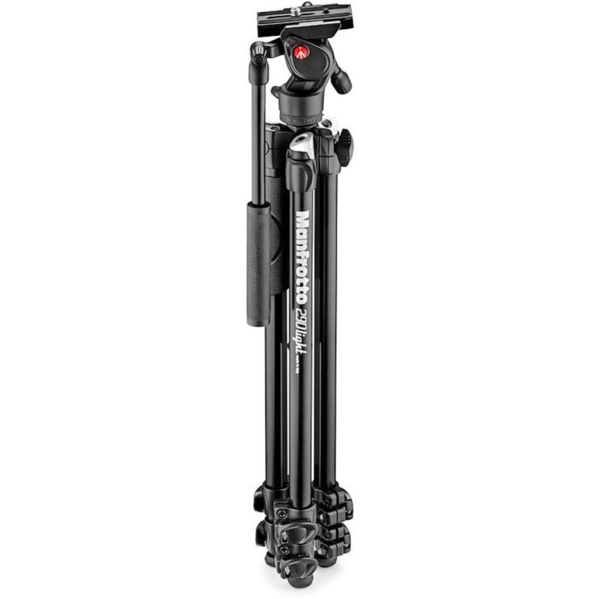 MANFROTTO 290 Light Alu Stativ mit Befree Fluid Videokopf 3 Segmente