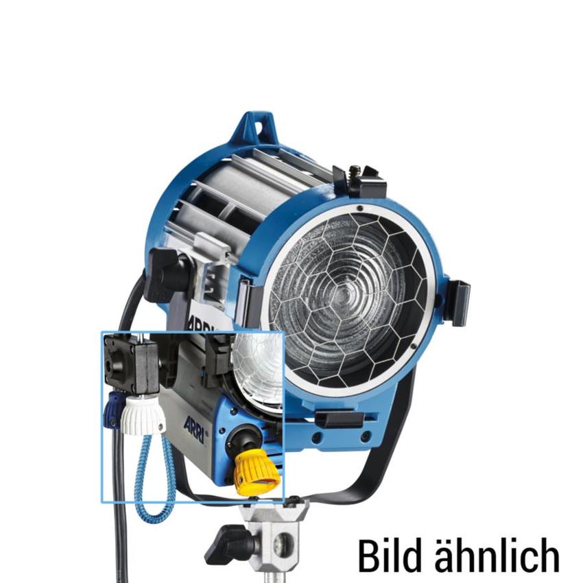ARRI 650 PLUS, 650W, P.O., blau/silber, Schuko, Kabel 2m, 4-FT, FFR, 220-250V