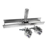 Trusskonsole BGV C1, 35mm Zapfen, 225kg, starr & neigbar für Truss 25-40cm, KomplettSET: Lieferung mit 2 Coupler M12