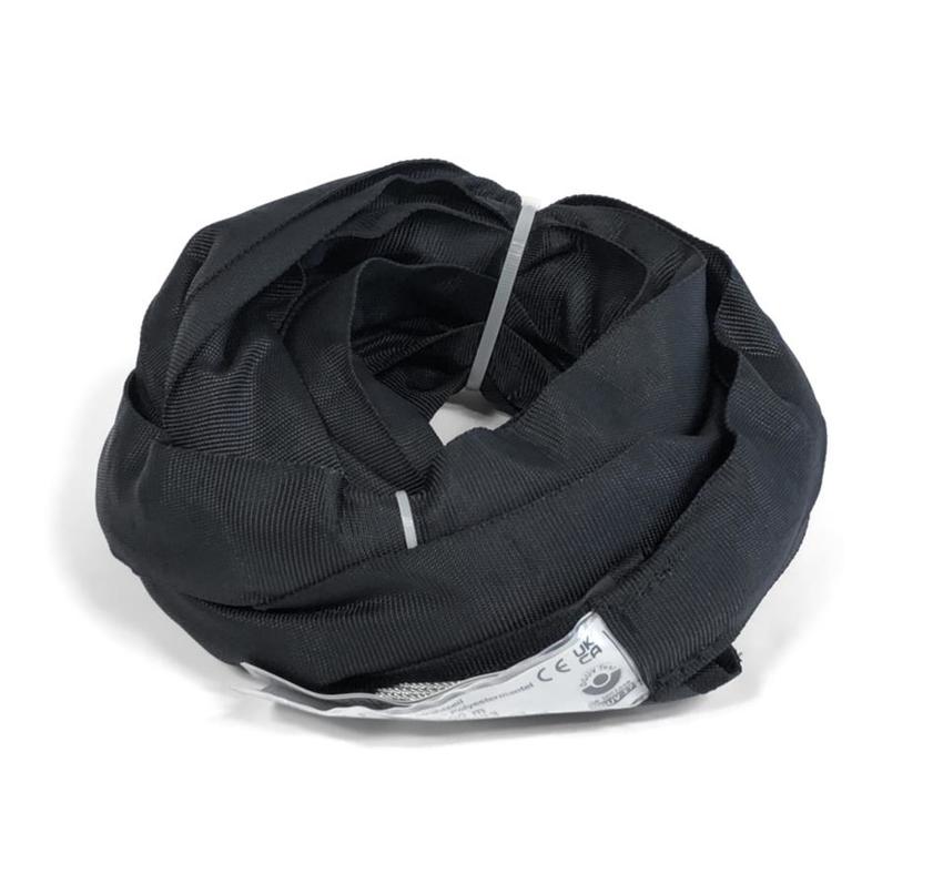 Yale Rundschlinge SSE BGV C1 1000kg, Umfang 6m / Länge 3m schwarz, mit Stahlseileinlage (SSE), WLL 2000kg, max. 150°C