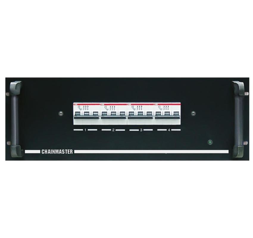 ChainMaster Handsteuerung D8,  4-Kanal, Fernbedienung 6m Kabel, für Motoren bis 1kW, IN: CEE16/5,